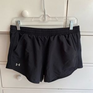 Black under armor shorts